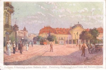 Bratislava (kresba) - SK 1922 95 003 ●